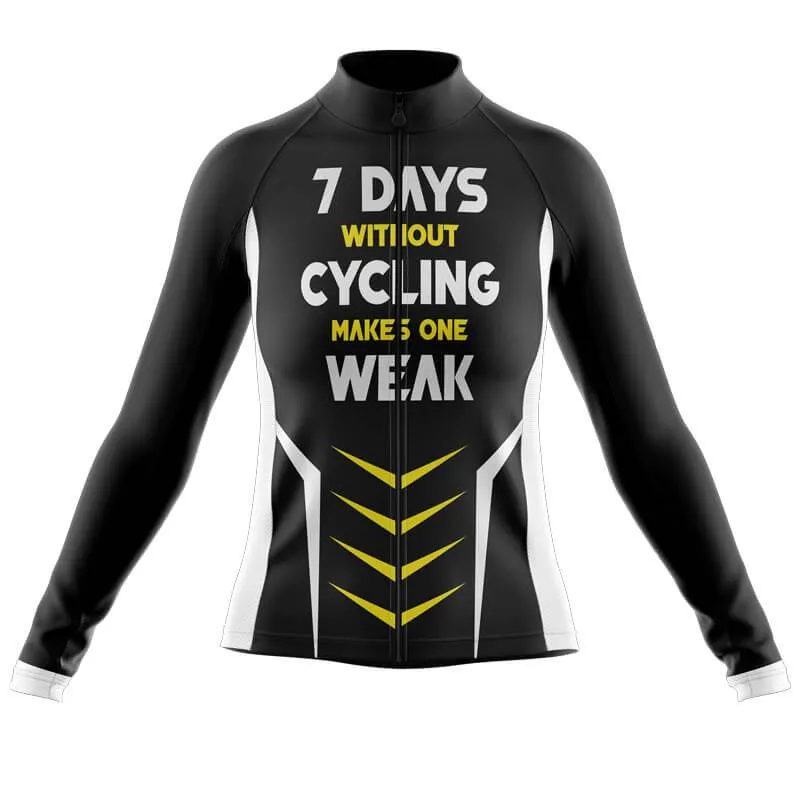 7 Days Without Cyling Long Sleeve Club Jersey (V2)