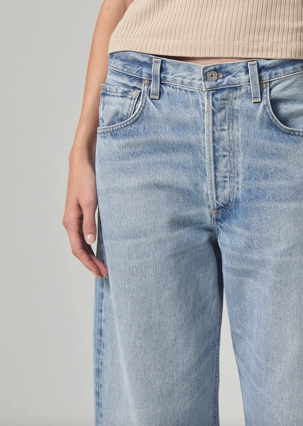 Ayla Baggy Gemini Cuffed Jeans