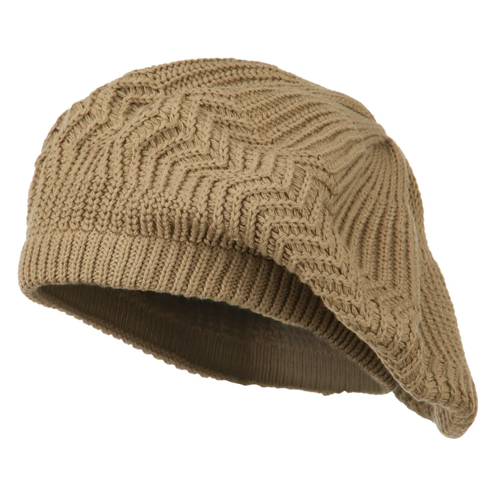 Big Size Cotton Rasta Tam Beret