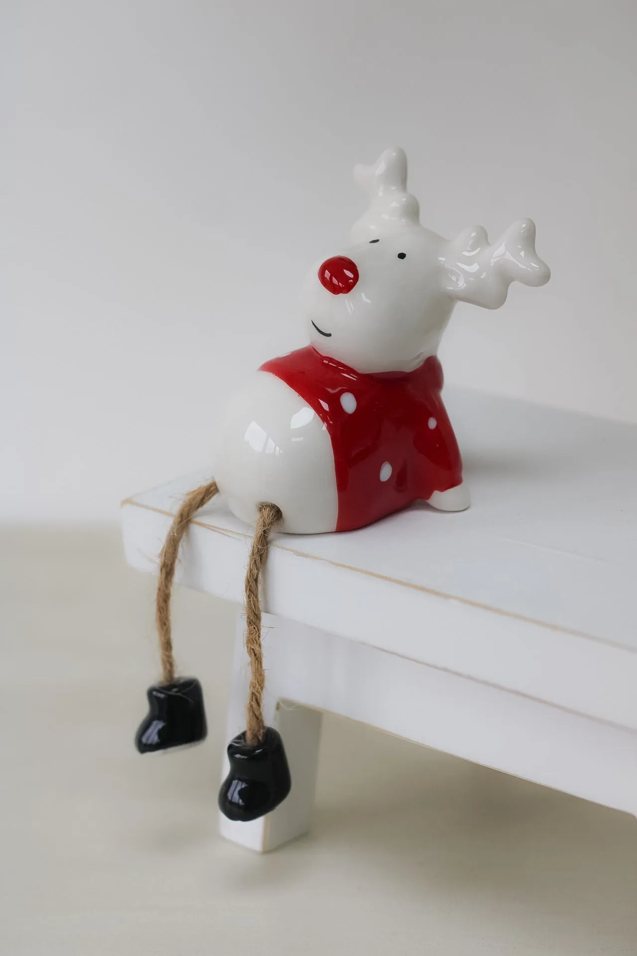 Dangly Legged Reindeer Ornament
