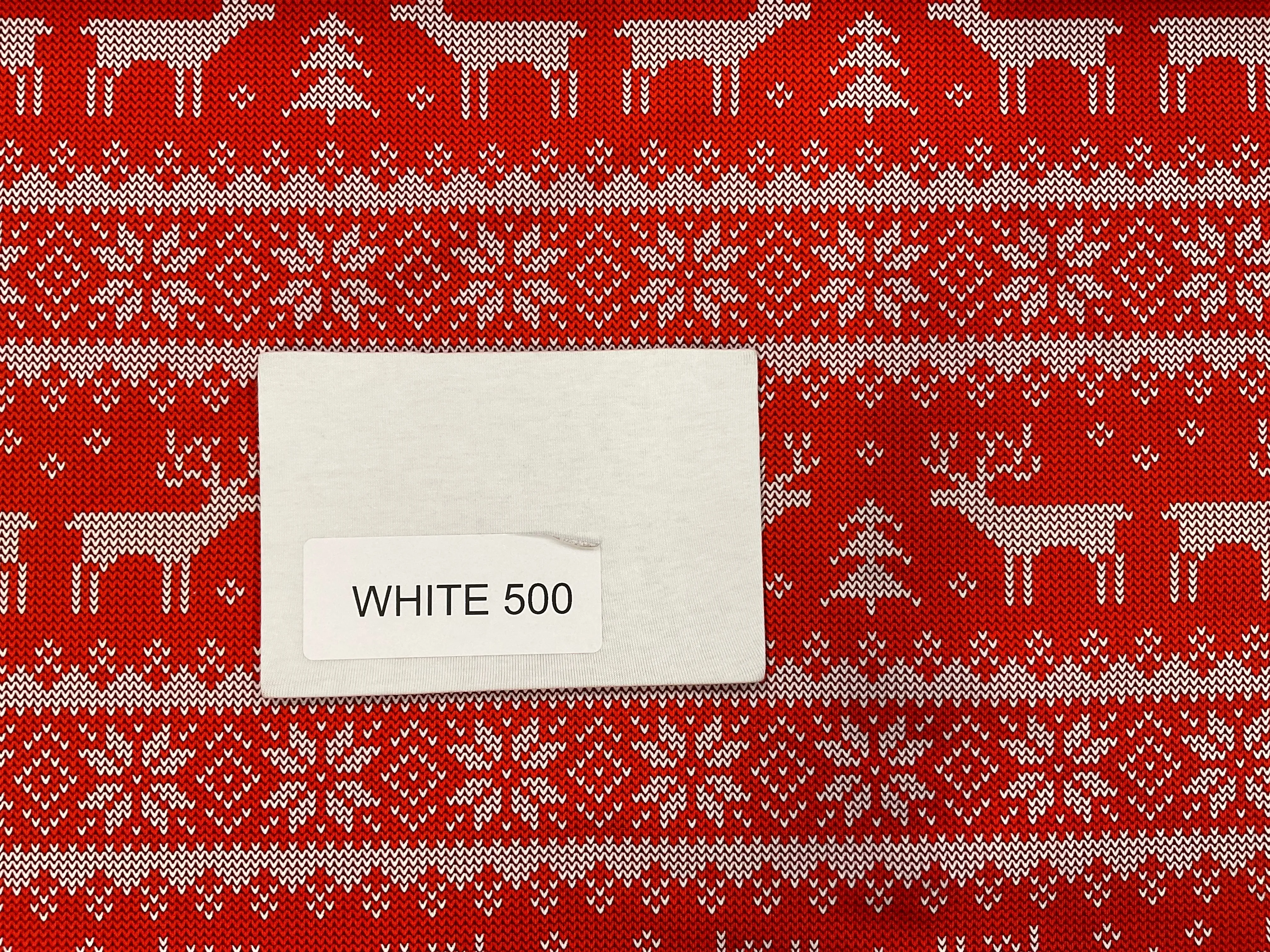 Fair Isle Red French Terry