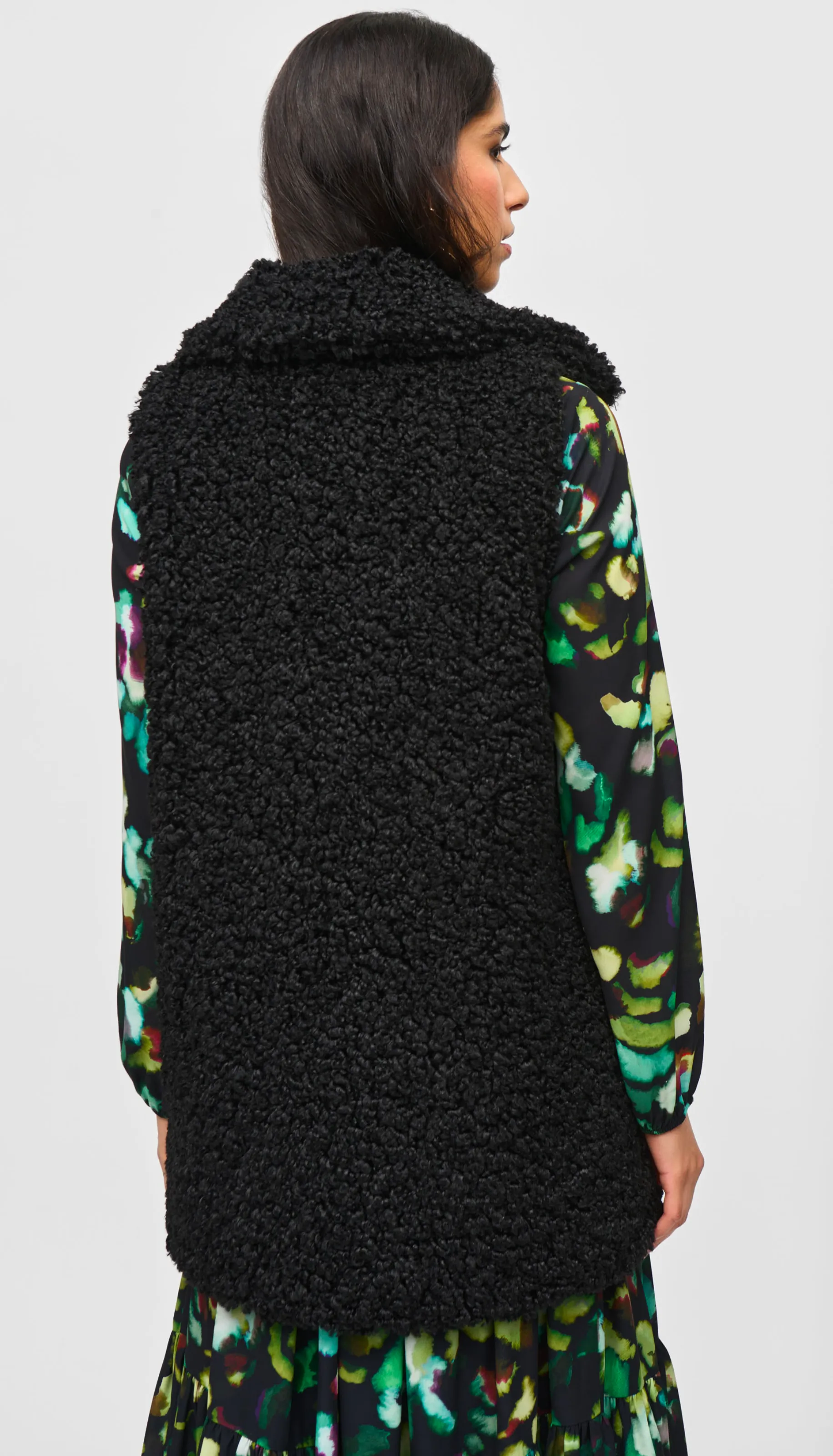 Faux Fur Sleeveless Vest