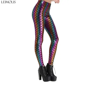 Fuschia Mermaid Women's Leggings