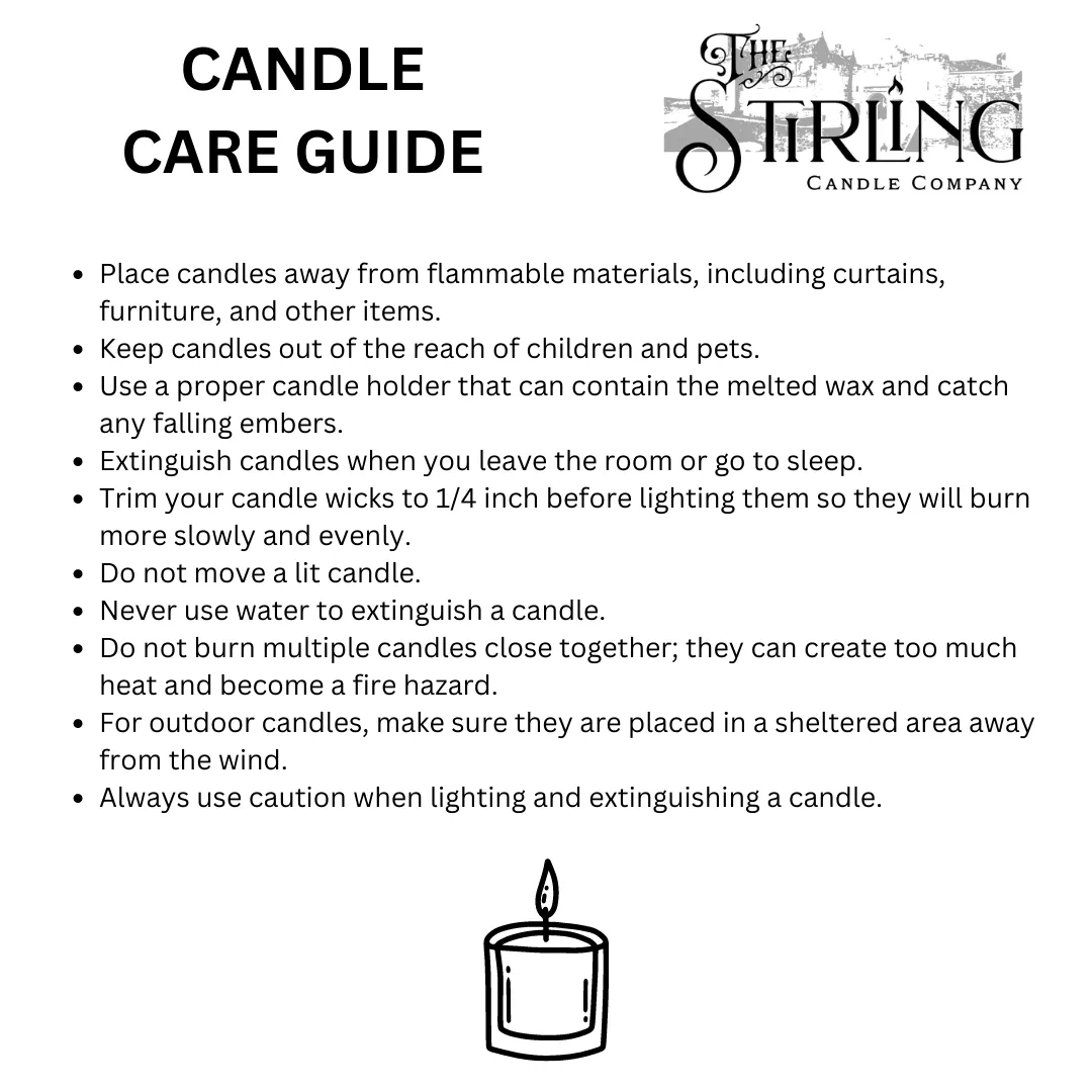 Gingerbread - Large Candle