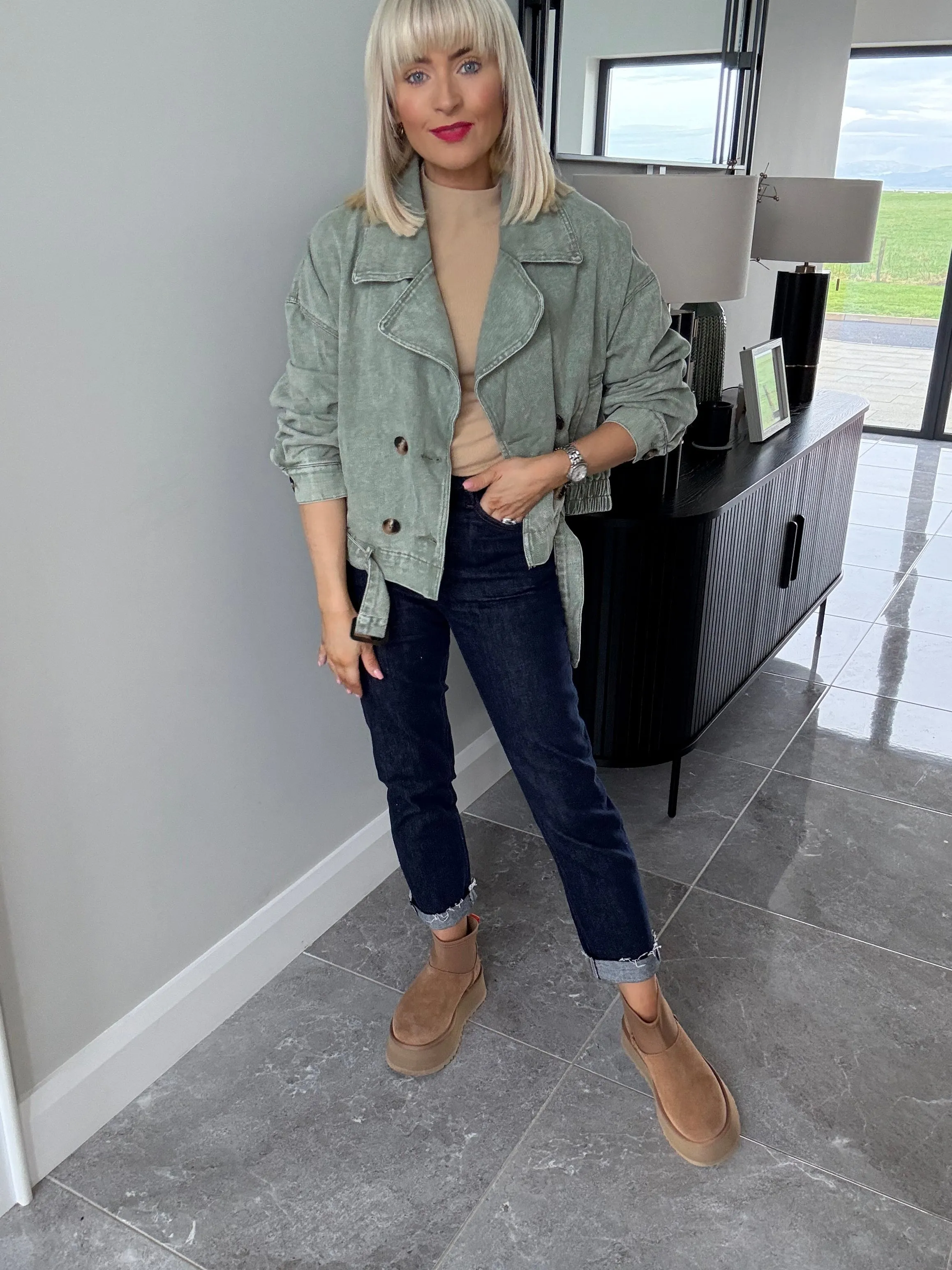 Maryline Jeans Dark Denim