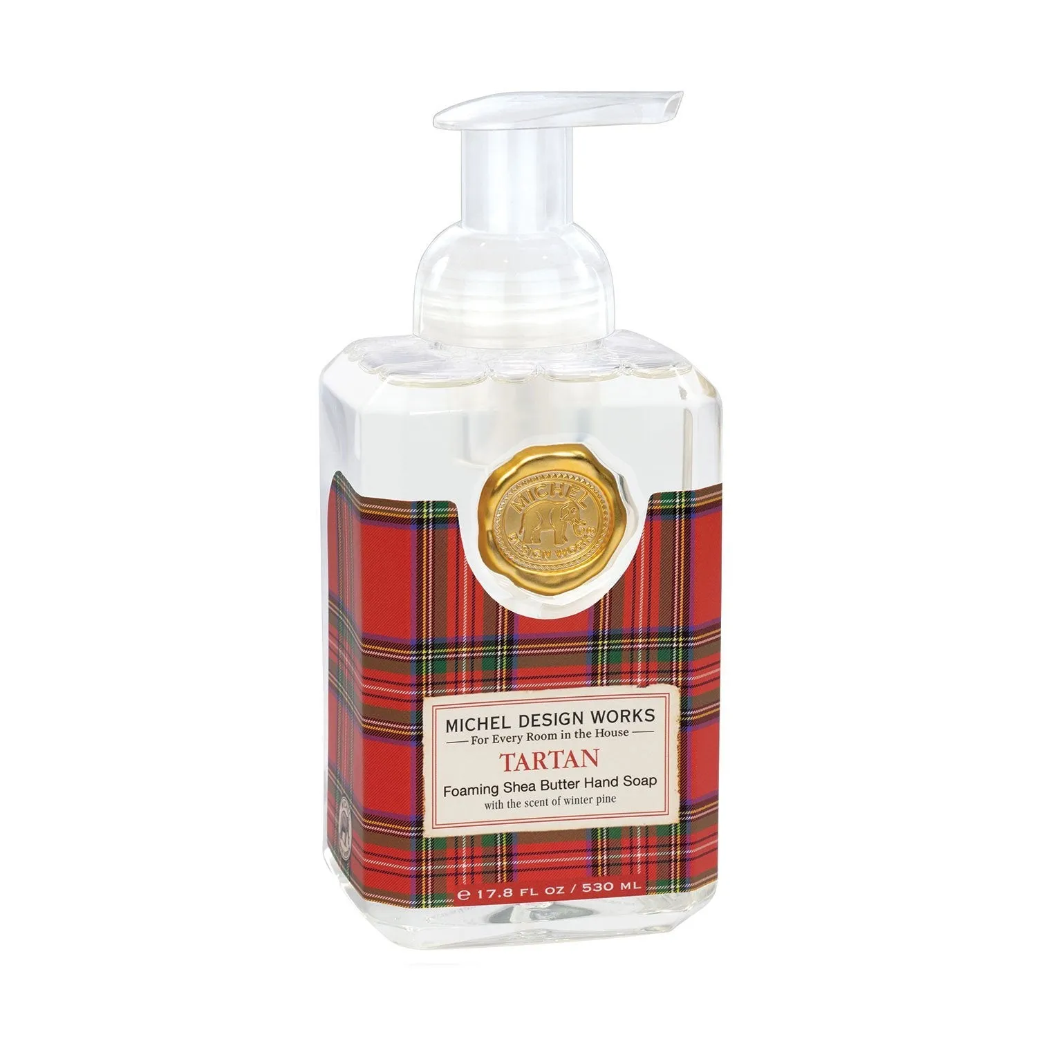 Michel Designs Tartan Foaming Hand Soap