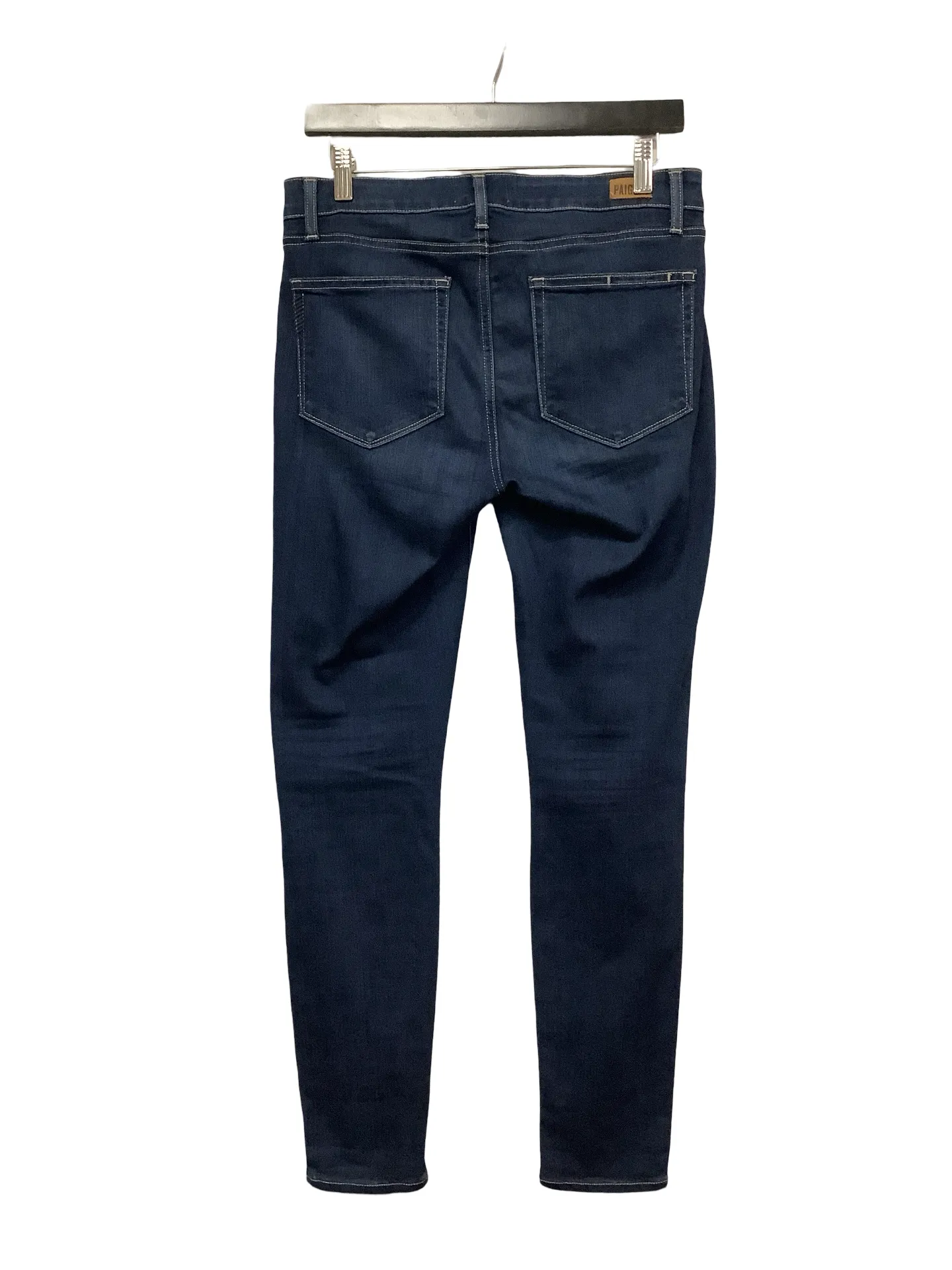Paige Pant Jeans Mid Rise Straight Leg Size: L, 30, 10