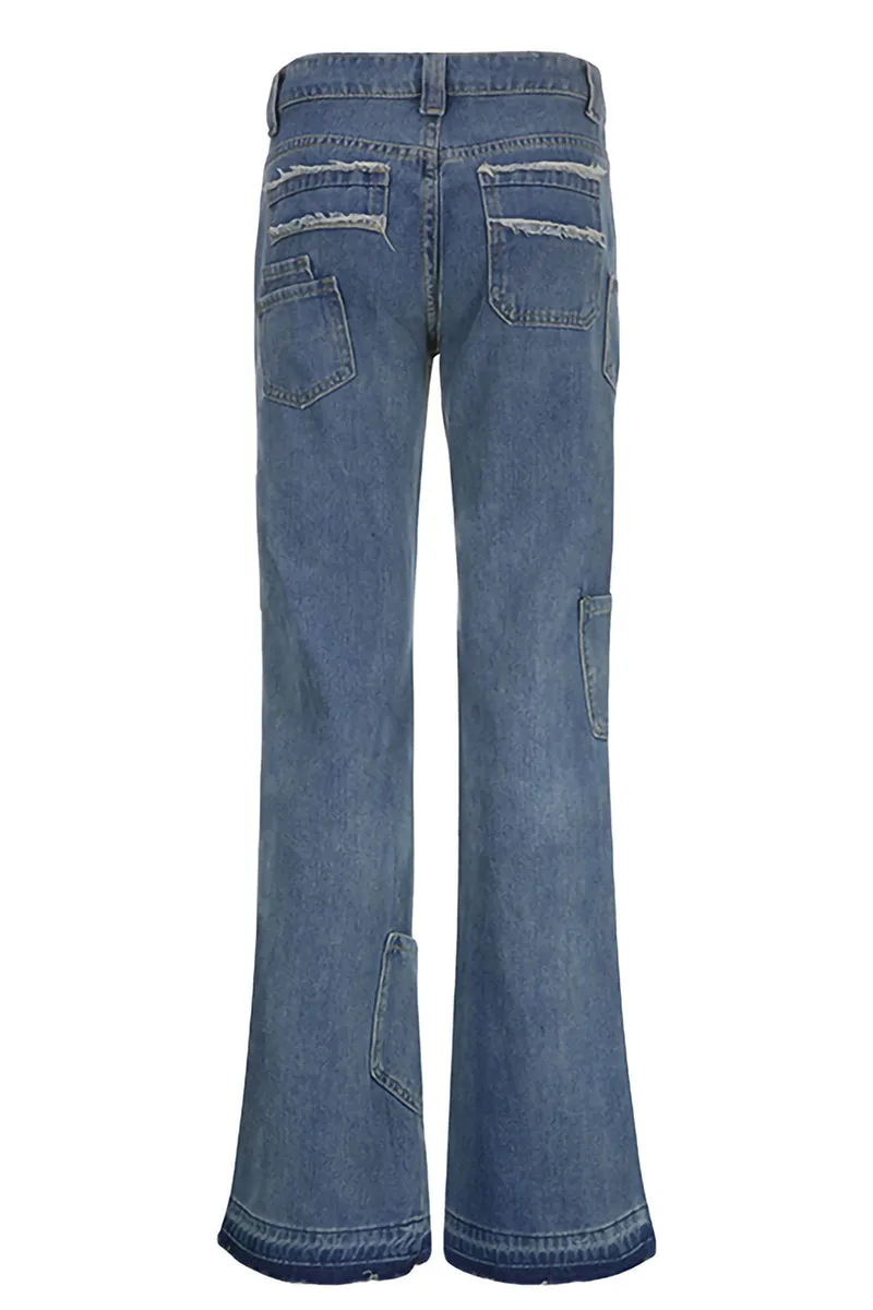 PT3092 Stars Denim Jeans Pant