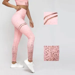 Striped Yoga Leggings