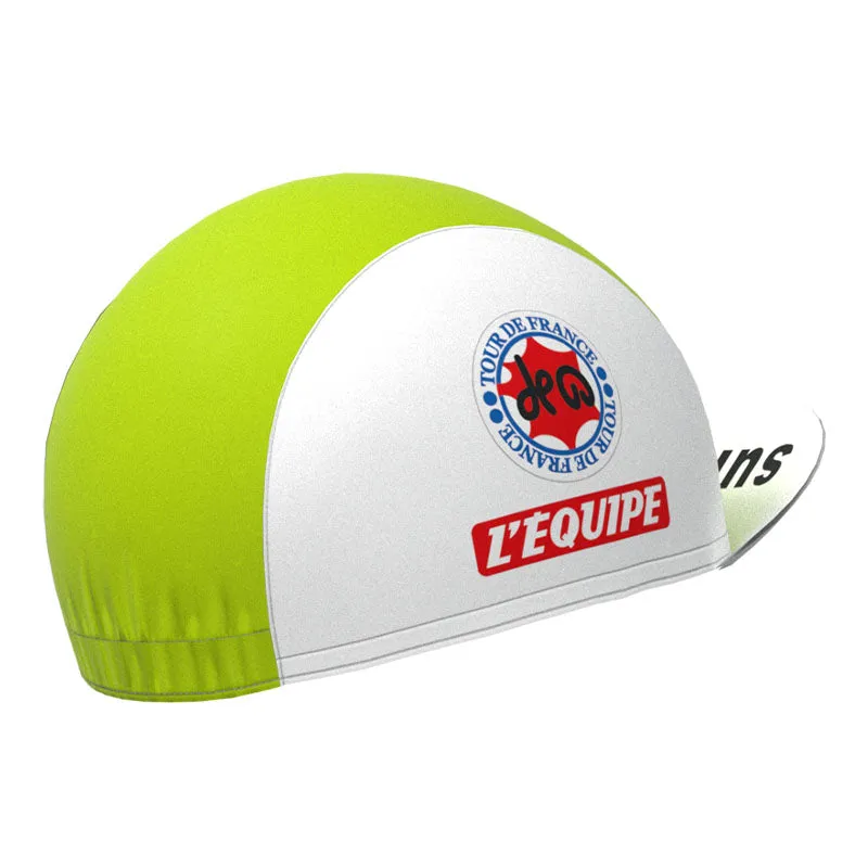 sunair Green Retro Cycling Cap
