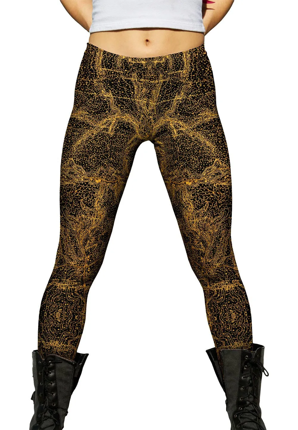 Topography Map Gold