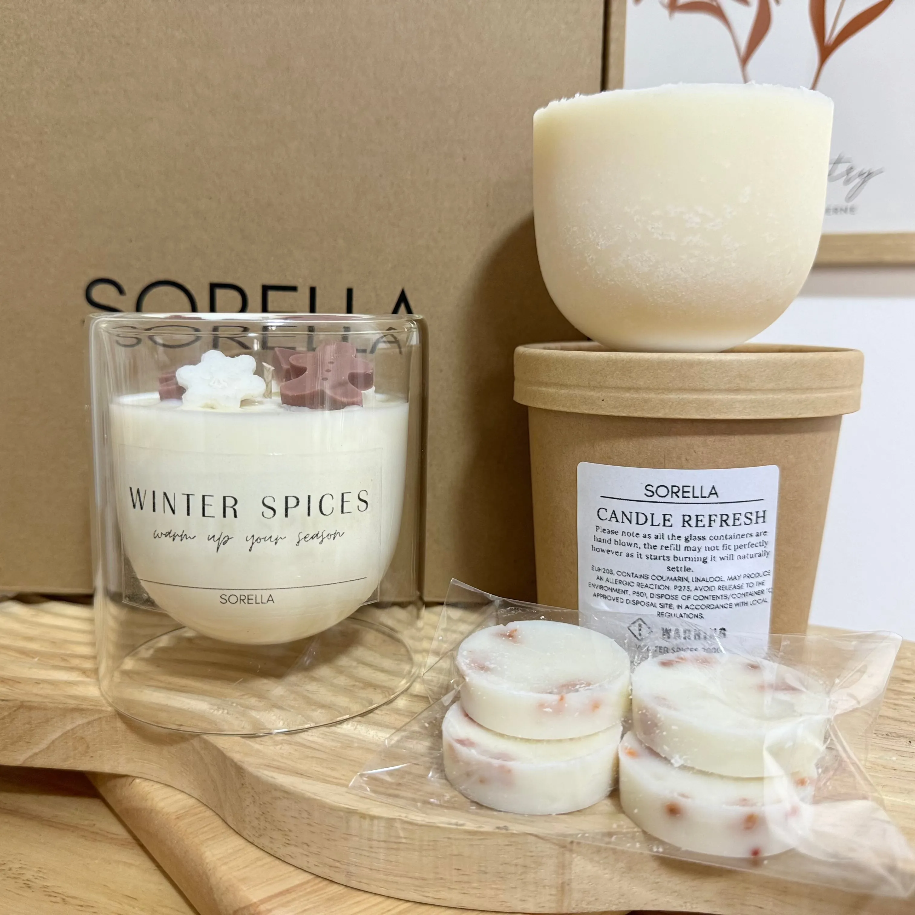 Winter Spices Dome Candle