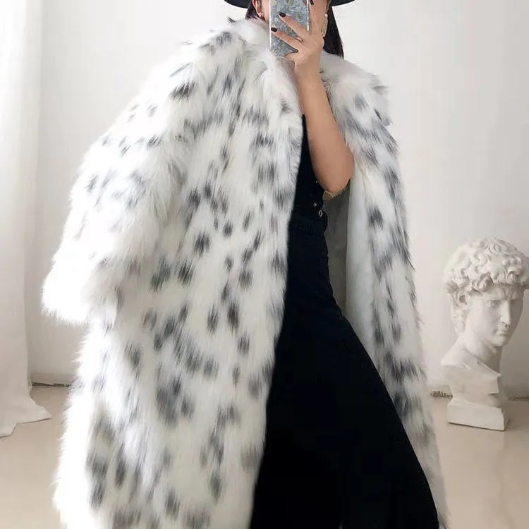Women Thickened Plush Long Overcoat 2022 Autumn and Winter New Faux Fur Coat Thicken Warm Women Clothes Coats High Quality