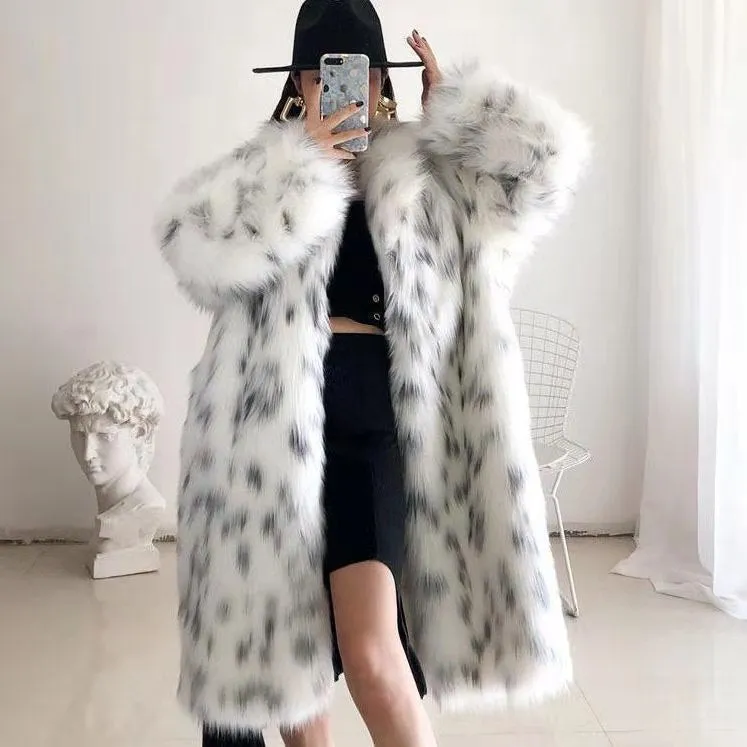 Women Thickened Plush Long Overcoat 2022 Autumn and Winter New Faux Fur Coat Thicken Warm Women Clothes Coats High Quality