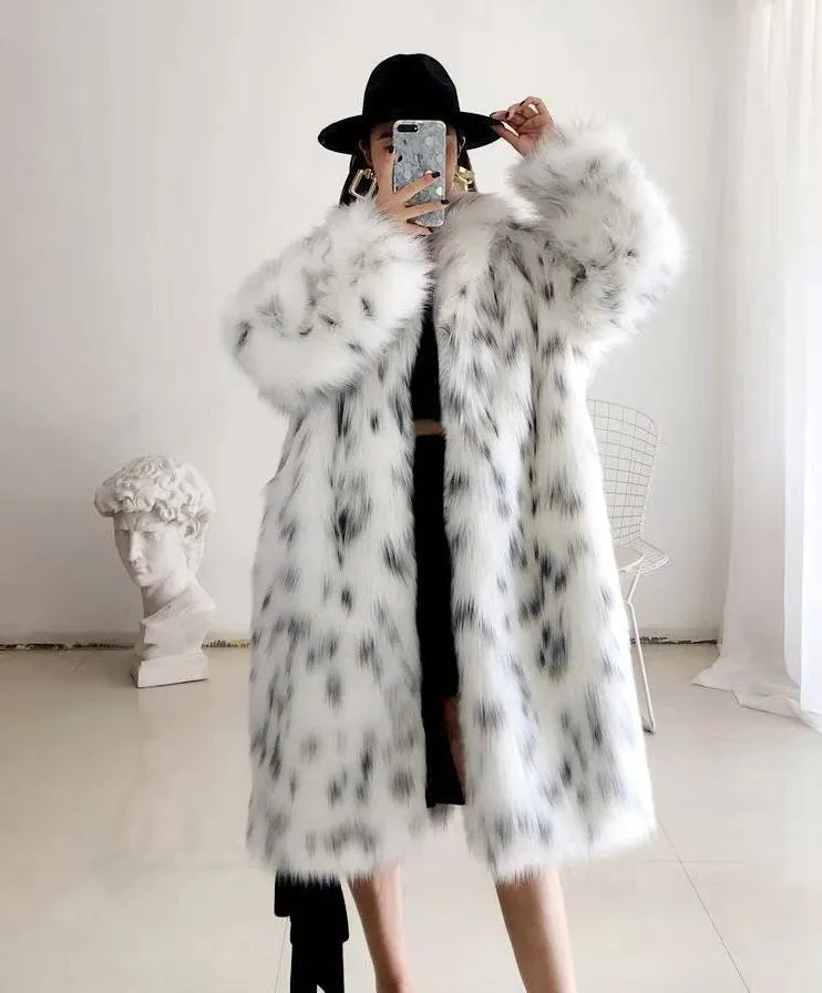 Women Thickened Plush Long Overcoat 2022 Autumn and Winter New Faux Fur Coat Thicken Warm Women Clothes Coats High Quality