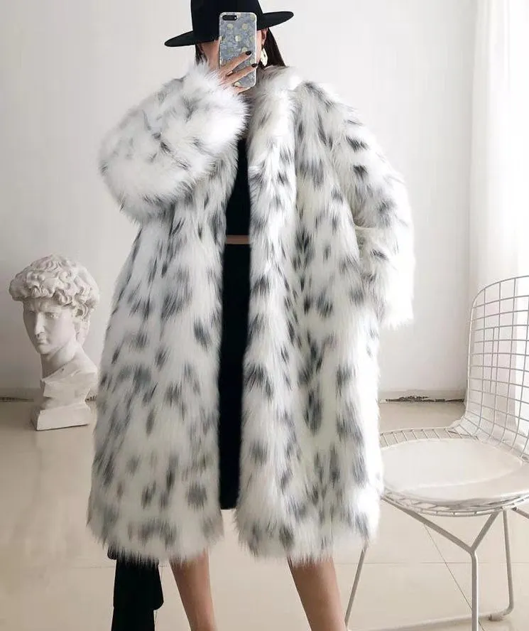 Women Thickened Plush Long Overcoat 2022 Autumn and Winter New Faux Fur Coat Thicken Warm Women Clothes Coats High Quality