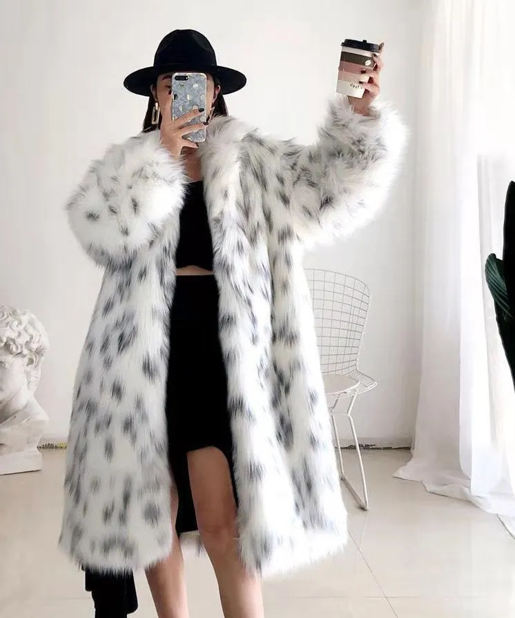 Women Thickened Plush Long Overcoat 2022 Autumn and Winter New Faux Fur Coat Thicken Warm Women Clothes Coats High Quality