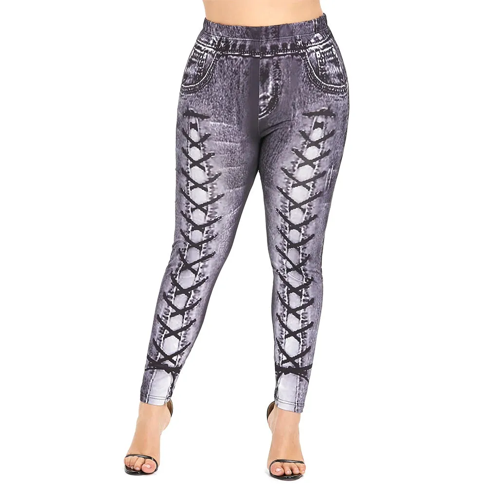 Women's Casual Skinny Leggings | Plus Size