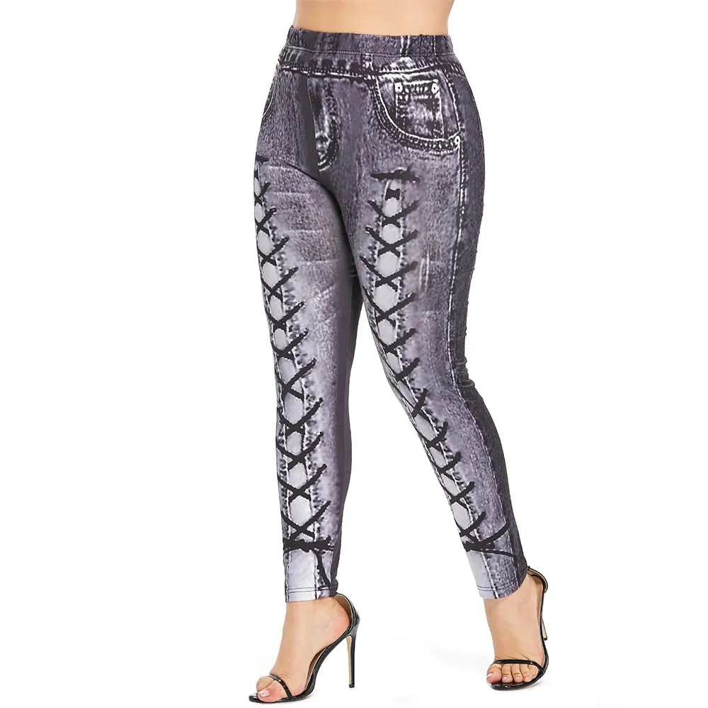 Women's Casual Skinny Leggings | Plus Size