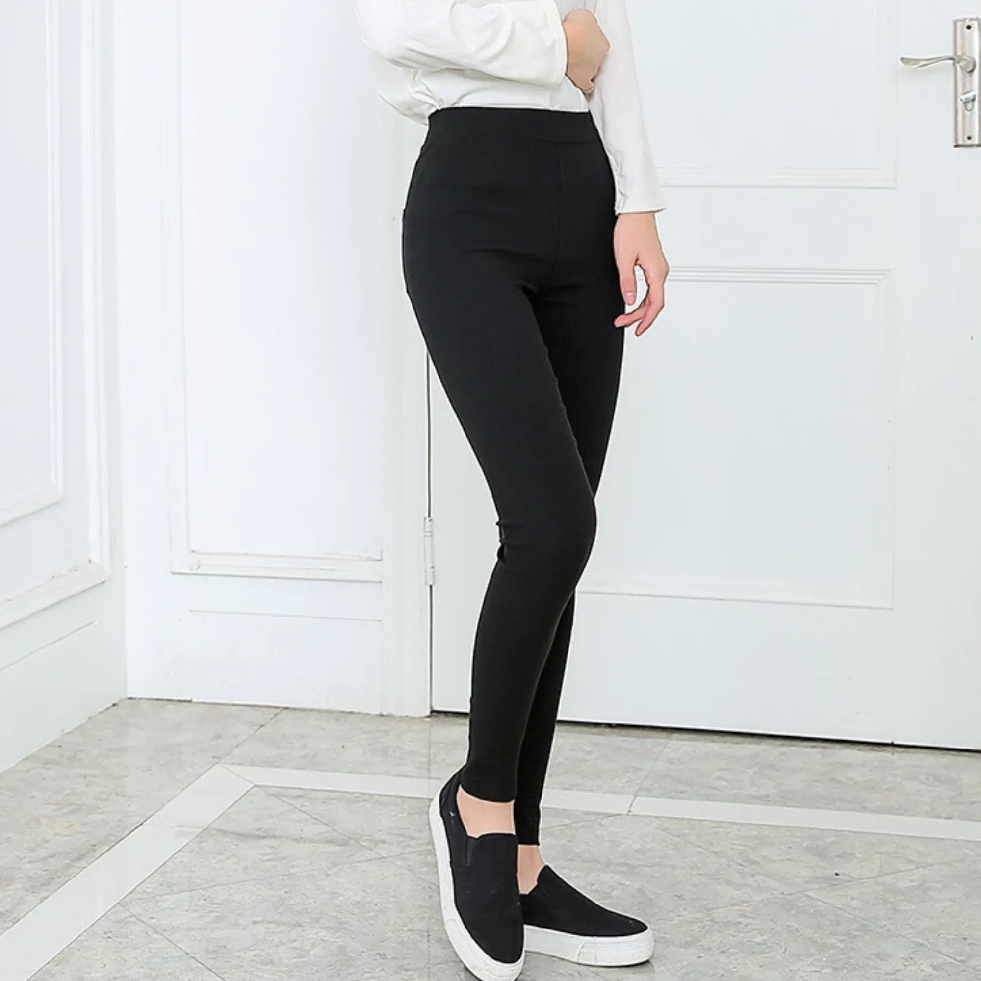 Women's Winter Casual Fleece Skinny Warm Leggings